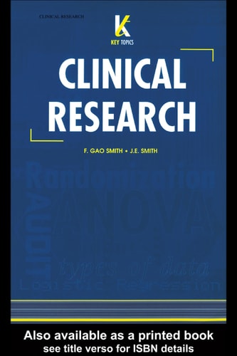 Key Topics in Clinical Research