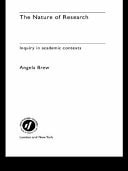 Nature of Research: Inquiry in Academic Contexts