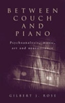 Between Couch and Piano: Psychoanalysis, Music, Art and Neuroscience