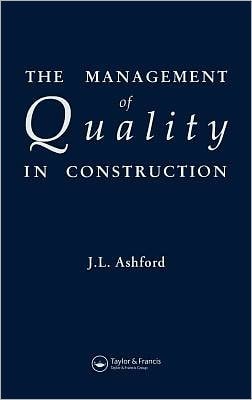 Management of Quality in Construction