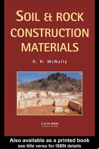 Soil and Rock Construction Materials