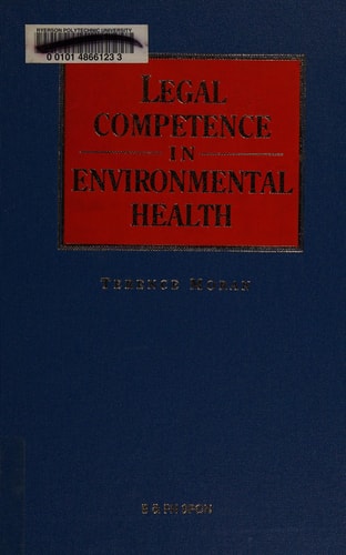 Legal competence in environmental health