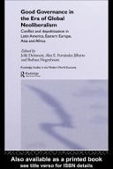 Good Governance In The Era Of Global Neoliberalism
