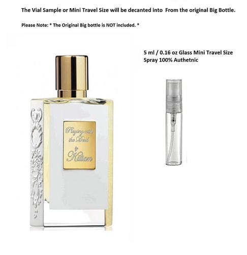 Kilian Playing With The Devil 5 ml 0.16 oz EDP Spray Glass Mini Travel Size