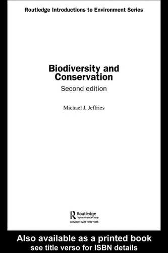Biodiversity and Conservation