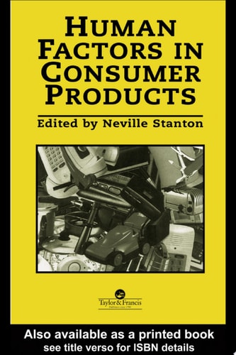 Human Factors In Consumer Products