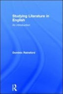 Studying Literature in English: An Introduction