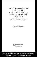 Epistemologies and the Limitations of Philosophical Inquiry: Doctrine in Madhva Vedanta
