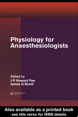 Physiology for Anaesthesiologists