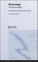 Musicology: The Key Concepts