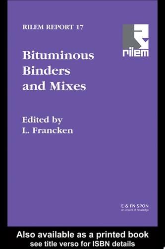 Bituminous Binders and Mixes