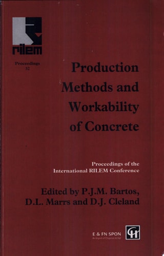 Production Methods and Workability of Concrete