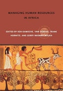 Managing Human Resources In Africa
