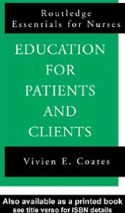 Education for Patients and Clients