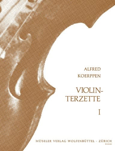 Violin terzets No. 1: 3 violins. Partition et parties.