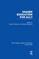 Higher Education for All?