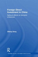 Foreign Direct Investment in China: Spillover Effects on Domestic Enterprises