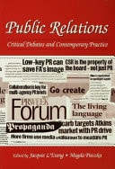 Public Relations: Critical Debates and Contemporary Practice