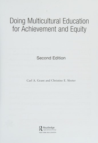 Doing multicultural education for achievement and equity