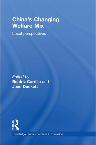 China's Changing Welfare Mix: Local Perspectives