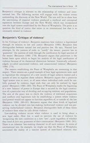 Events: The Force of International Law