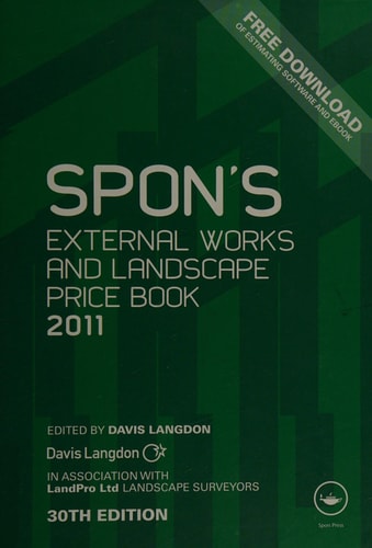 Spon's External Works and Landscape Price Book