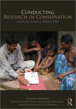 Conducting Research In Conservation: Social Science Methods And Practice