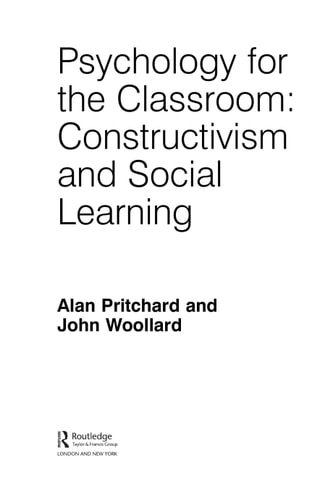 Psychology for the Classroom: Constructivism and Social Learning