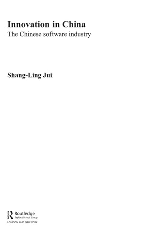 Innovation in China: The China Software Industry