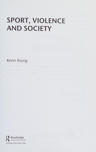 Sport, Violence and Society