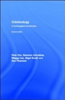 Criminology: A Sociological Introduction