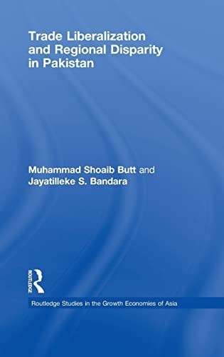 Trade liberalisation and regional disparity in Pakistan