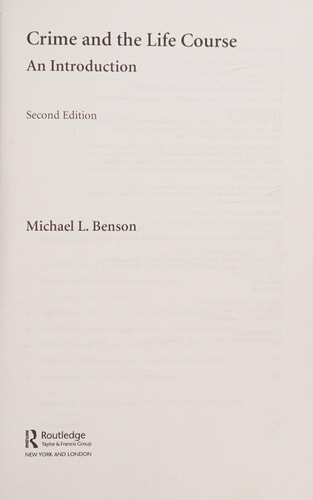 Crime and the Lifecourse: An Introduction