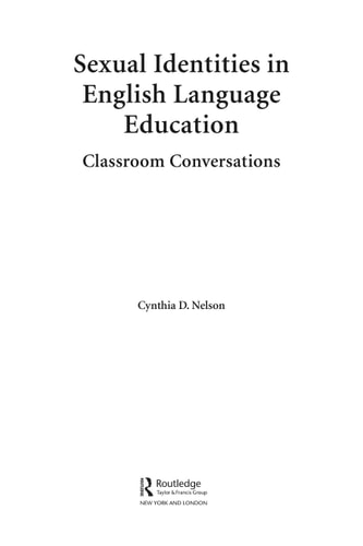 Sexual Diversity in English Language Education: Classroom Conversations