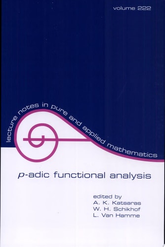 P-Adic Functional Analysis