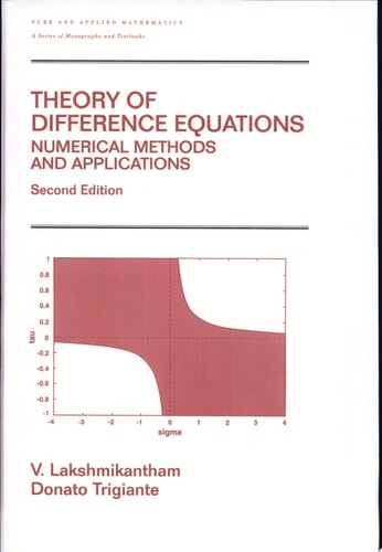 Theory of Difference Equations: Numerical Methods and Applications