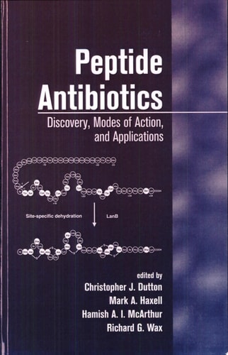 Peptide Antibiotics: Discovery, Modes of Action, and Applications