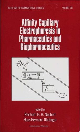 Affinity Capillary Electrophoresis in Pharmaceutics and Biopharmaceutics