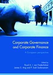 Corporate Governance and Corporate Finance