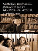 Cognitive-Behavioral Interventions in Educational Settings