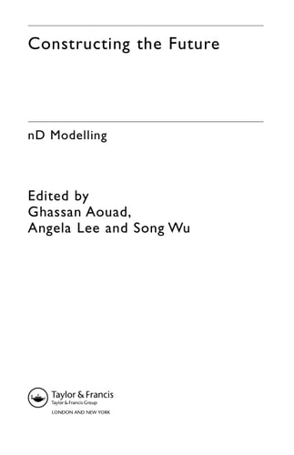 Constructing the Future: nD Modelling