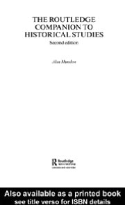 Routledge Companion to Historical Studies