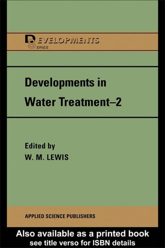 Developments in Water Treatment