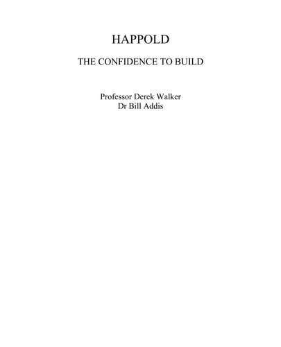 Happold: The Confidence to Build