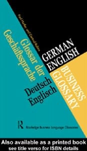 German/English Business Glossary