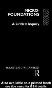 Microfoundations