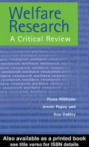 Welfare Research