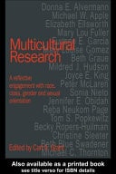 Multicultural Research: Race, Class, Gender and Sexual Orientation