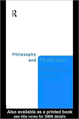 Philosophy and Mystification: A Reflection on Nonsense and Clarity