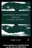 Management Development Through Cultural Diversity